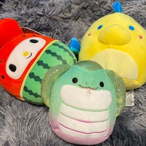 Squishmallows Bundle. All 3. NWT